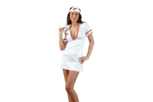 Cottelli Collection Sygeplejerske kostume til det sexet rollespil